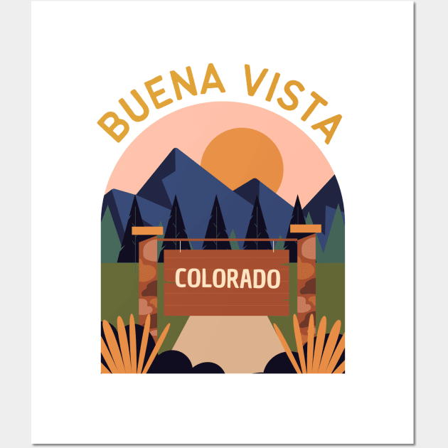 Buena Vista Colorado Wall Art by osmansargin